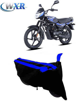 WXR Waterproof Two Wheeler Cover for Bajaj(CT110, Black, Blue)