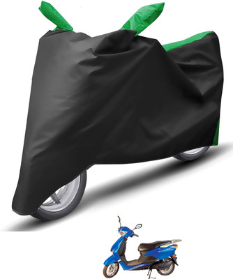 Caronix Waterproof Two Wheeler Cover for Avon(E Scoot, Green)