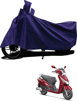 KEDIT Waterproof Two Wheeler Cover for Hero(Destini 125, Blue)
