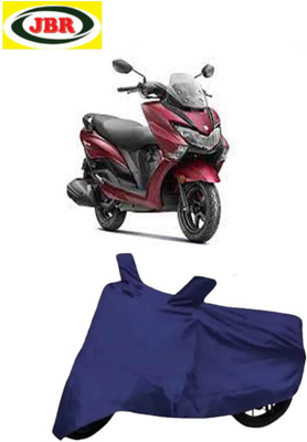 JBR Waterproof Two Wheeler Cover for Suzuki(Burgman Street 125, Blue)
