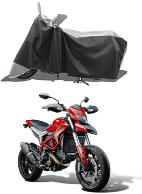 GROFATIK Two Wheeler Cover for Ducati(Hyperstrada, Grey)