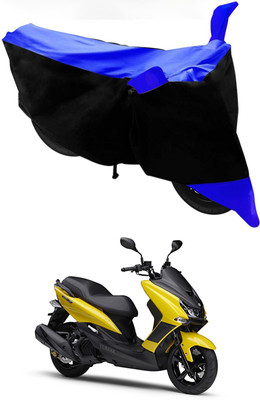 Furious3D Two Wheeler Cover for Yamaha(Majesty S 155 maxi BS6, Blue, Black)