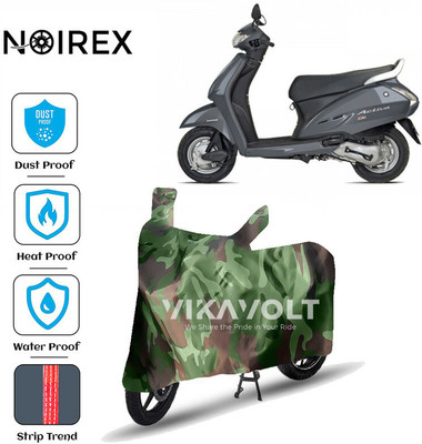 NOIREX Waterproof Two Wheeler Cover for Honda(Activa 4G, Green)