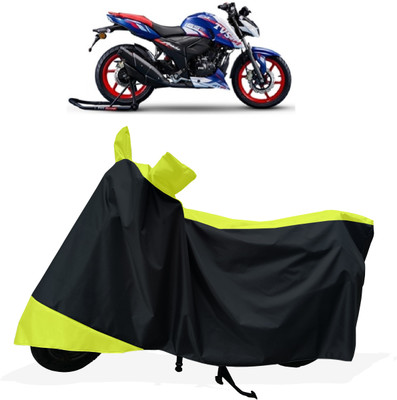 Tricway Two Wheeler Cover for TVS(Apache RTR 165 RP, Yellow)