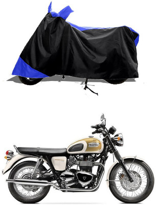 GROFATIK Two Wheeler Cover for Triumph(Bonneville T100, Blue)