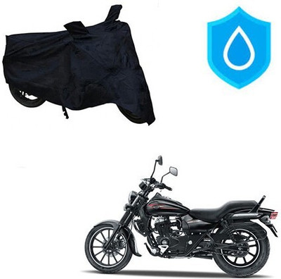 DeepShakshi AUTOMOTIVE Waterproof Two Wheeler Cover for Bajaj(Avenger 150 Street, Black)