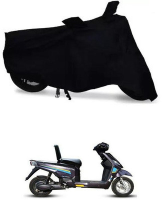 DeepShakshi AUTOMOTIVE Waterproof Two Wheeler Cover for Hero(Electric NYX BS6, Black)