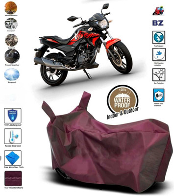 AutoGalaxy Waterproof Two Wheeler Cover for Hero(Xtreme 200R, Maroon)