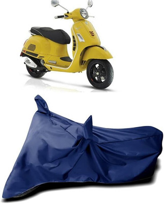 AASHTIK MART Two Wheeler Cover for Vespa(Vespa VXL 150, Blue)