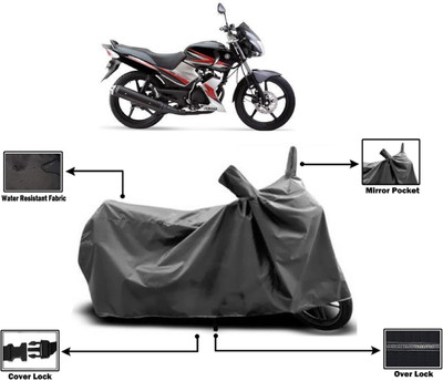 Amexride Two Wheeler Cover for Yamaha(Gladiator SS, Grey)