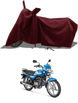 KEDIT Two Wheeler Cover for Hero(Electric Optima, Maroon)