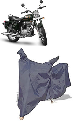 Amexride Two Wheeler Cover for Royal Enfield(Standardv BS6, Grey)