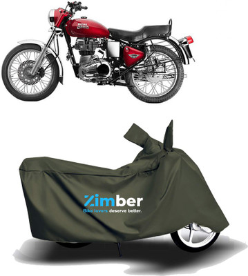 APNEK Two Wheeler Cover for Royal Enfield(Bullet 350, Green)
