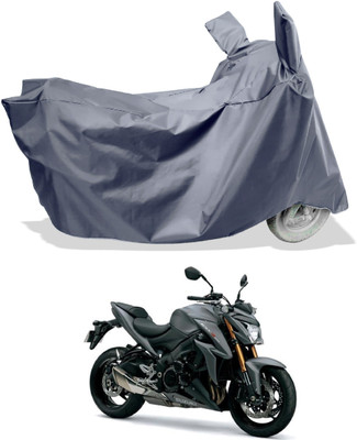 Amexride Two Wheeler Cover for Suzuki(GSX-S1000 ABS, Grey)