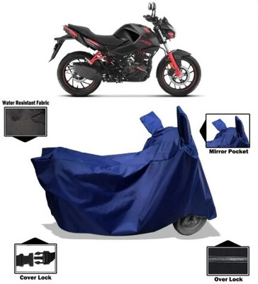 Tritika Waterproof Two Wheeler Cover for Hero(Xtreme 160 R, Blue)