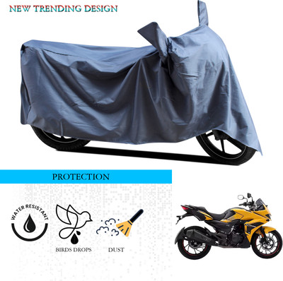 ANTHUB Waterproof Two Wheeler Cover for Hero(MotoCorp Xtreme 200S, Grey)