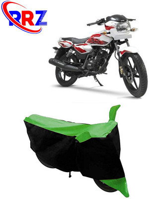 RRZ Waterproof Two Wheeler Cover for TVS(Phoenix 125, Black, Green)