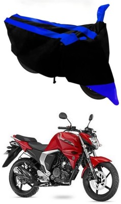 Genipap Two Wheeler Cover for Yamaha(FZ FI BS6, Blue, Black)