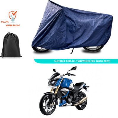 CODOKI Waterproof Two Wheeler Cover for Mahindra(MOJO XT 300, Blue)