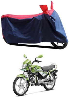 KEDIT Two Wheeler Cover for Hero(HF Deluxe Eco, Red, Blue)