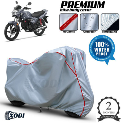 Car Styling Waterproof Two Wheeler Cover for Honda(Shine, Multicolor)