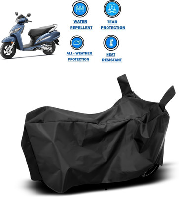 CODOKI Waterproof Two Wheeler Cover for Honda(Activa 125, Black)