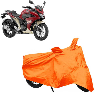ROYAL AUTO MART Two Wheeler Cover for Yamaha(Fazer 25, Orange)