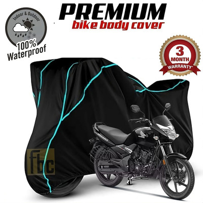 FBC Waterproof Two Wheeler Cover for Honda(Unicorn, White)