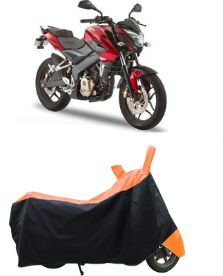 Coxtor Waterproof Two Wheeler Cover for Bajaj(Pulsar 180NS BS6, Orange)