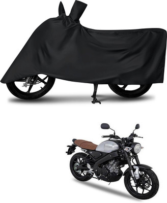 DeepShakshi AUTOMOTIVE Waterproof Two Wheeler Cover for Yamaha(XSR155, Black)
