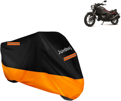 Juvdoxj Waterproof Two Wheeler Cover for Suzuki(Intruder 250 BS6, Orange)