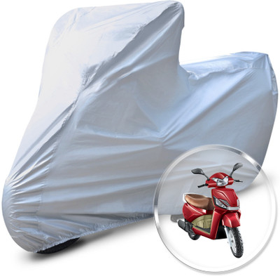 Neodrift Two Wheeler Cover for Mahindra(Gusto, Silver)