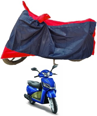 MMSSTAR Waterproof Two Wheeler Cover for Mahindra(Gusto Electric, Red, Blue)