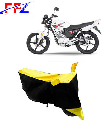 FFZ Waterproof Two Wheeler Cover for Yamaha(Libero G5, Black, Yellow)