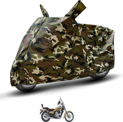 Auto Hub Waterproof Two Wheeler Cover for Bajaj(Avenger 220 DTS-i, Brown)