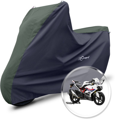 Neodrift Two Wheeler Cover for BMW(G 310 R, Green, Black)