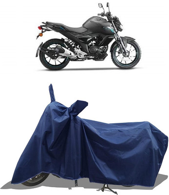 AASHTIK MART Two Wheeler Cover for Yamaha(FZ S FI (V 2.0), Blue)