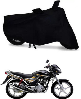 THE REAL ARV Waterproof Two Wheeler Cover for Yamaha(Libero, Black)