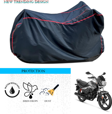 ANTHUB Waterproof Two Wheeler Cover for Hero(Passion Pro i3S, Black)