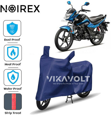 NOIREX Waterproof Two Wheeler Cover for Hero(Splendor I Smart, Blue)
