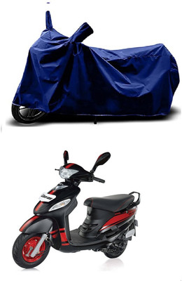 VESMEI Two Wheeler Cover for Mahindra(Rodeo UZO, Blue)