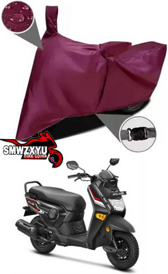 smwzxyu Waterproof Two Wheeler Cover for Honda(Maroon)