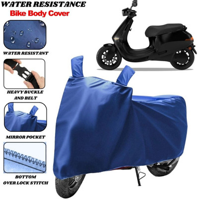 SRP PRODUCT Waterproof Two Wheeler Cover for Ola(Electric, Blue)