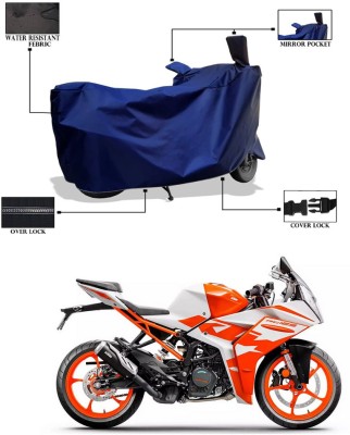 PAGORA Waterproof Two Wheeler Cover for KTM(RC 125 BS6, Blue)