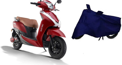 Mdstar Waterproof Two Wheeler Cover for Bajaj(CT100, Blue)