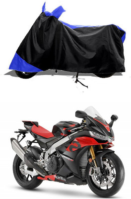 GROFATIK Two Wheeler Cover for Aprilia(RSV4, Blue)