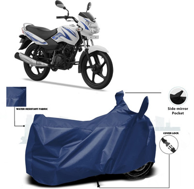 HWSXQAE Waterproof Two Wheeler Cover for Universal For Bike(Blue)