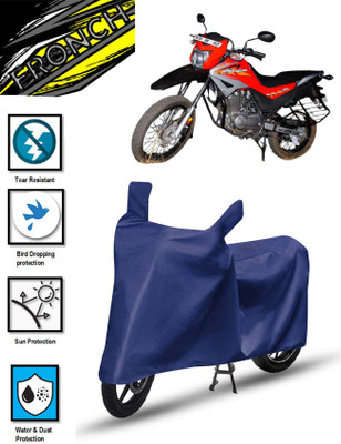FRONCH Waterproof Two Wheeler Cover for Hero(Impulse, Blue)