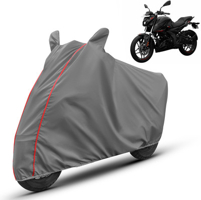 AUTOMOZEXO Waterproof Two Wheeler Cover for Bajaj(Pulsar, Grey)