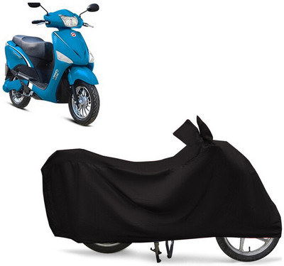 EGAL Two Wheeler Cover for Hero(Electric Optima, Black)